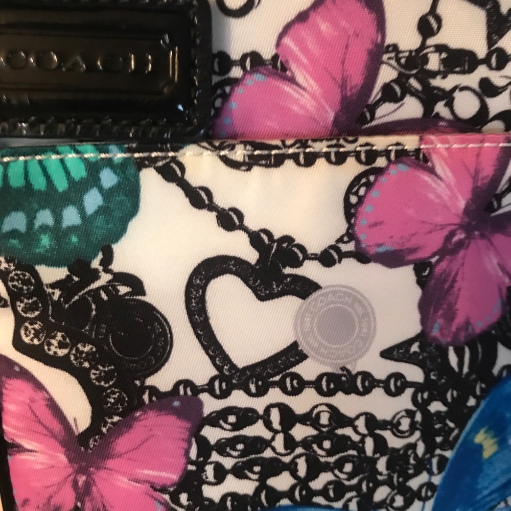 💙💕💜SOLD!!💜💕💚COACH PARKER BUTTERFLY CROSSBODY - Picture 2 of 8